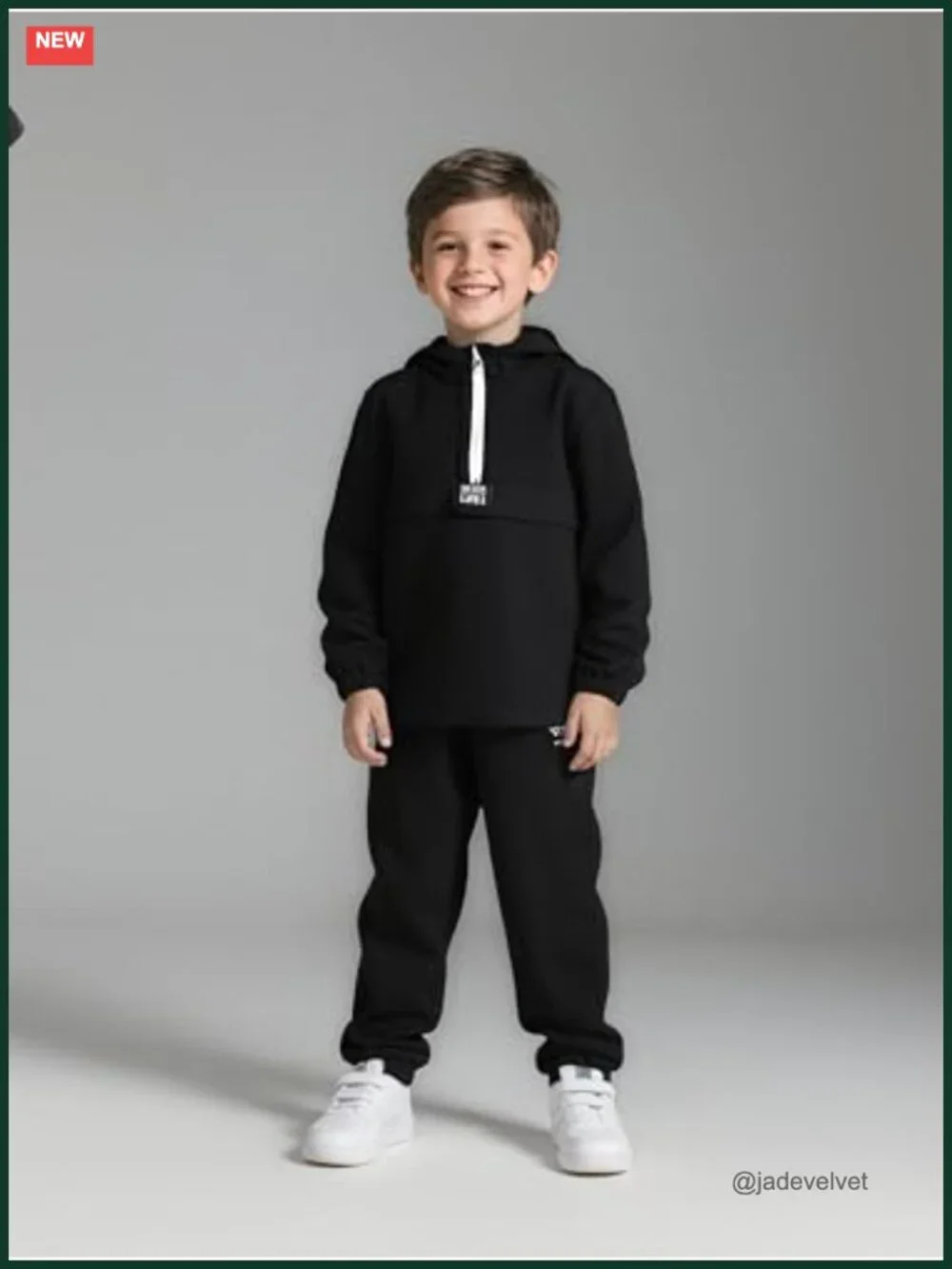 Kids Boys 2-Piece Hoodie and Pant Outfit Fall Set